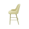 Scaun bar piele naturala BEJ | model ROCCO