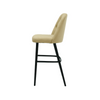 Scaun bar piele BEJ | model SCOT