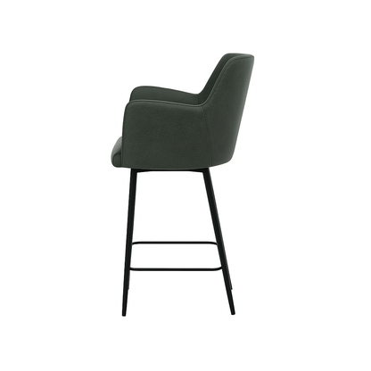 Scaun bar piele ALBASTRA | model SIGMA