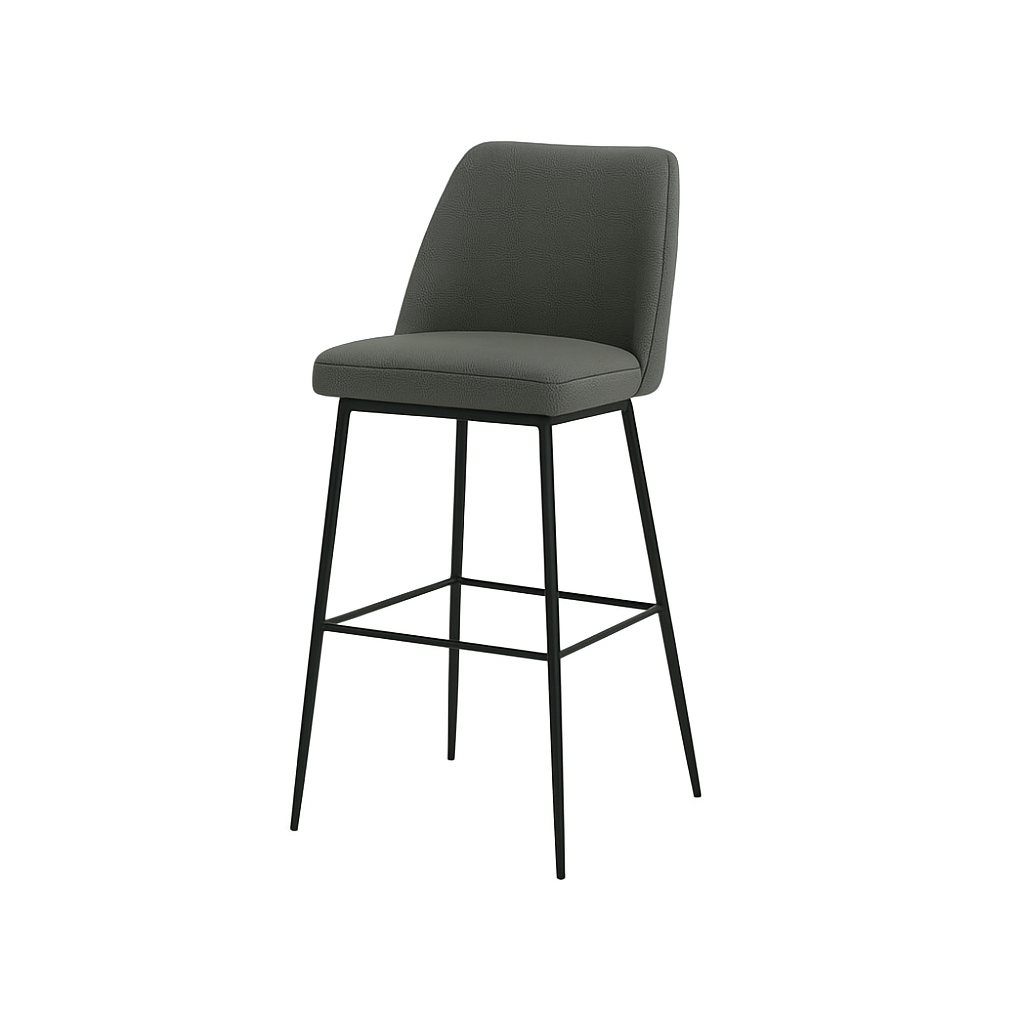 Scaun bar piele ALBA | model SOLO