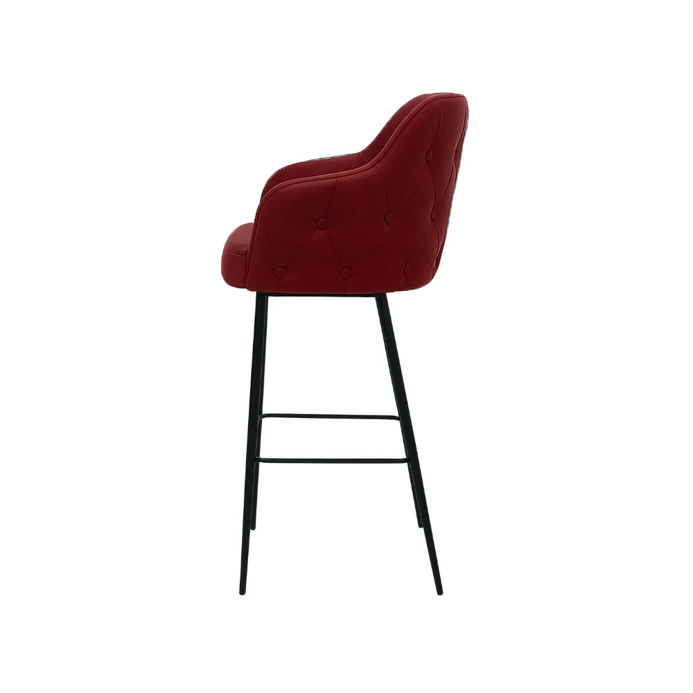 Scaun bar piele BORDO | model TEONA
