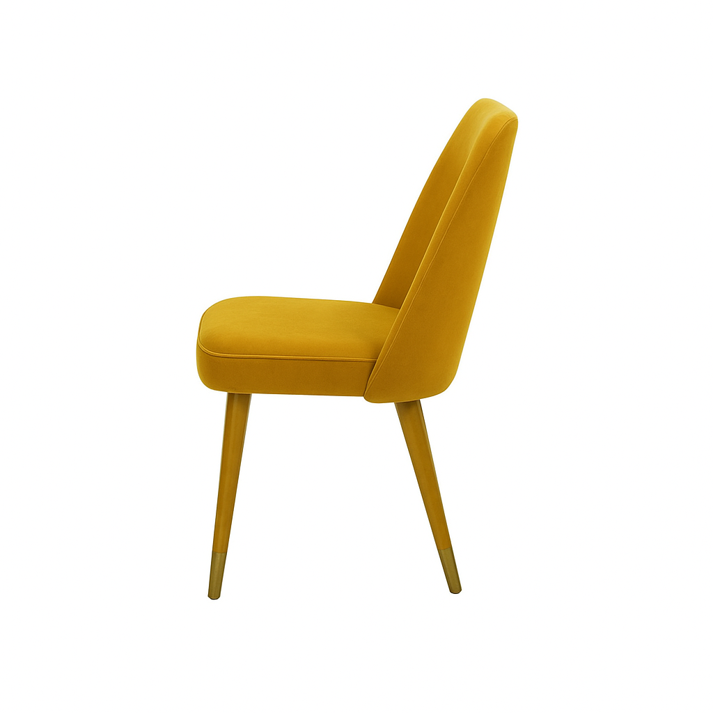 Scaun catifea ALBASTRA | model JONY