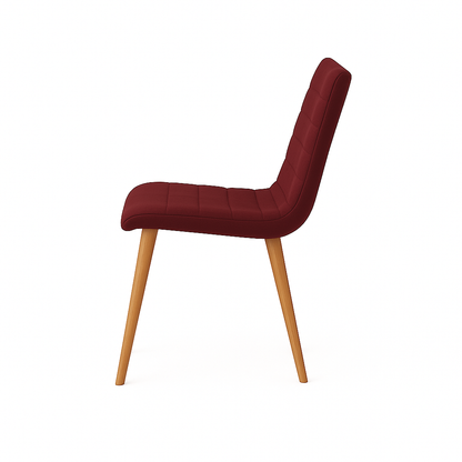 Scaun catifea GALBENA | model RIGA