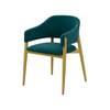 Scaun catifea TURCOAZ | model ALMA