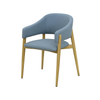 Scaun catifea TURCOAZ | model ALMA