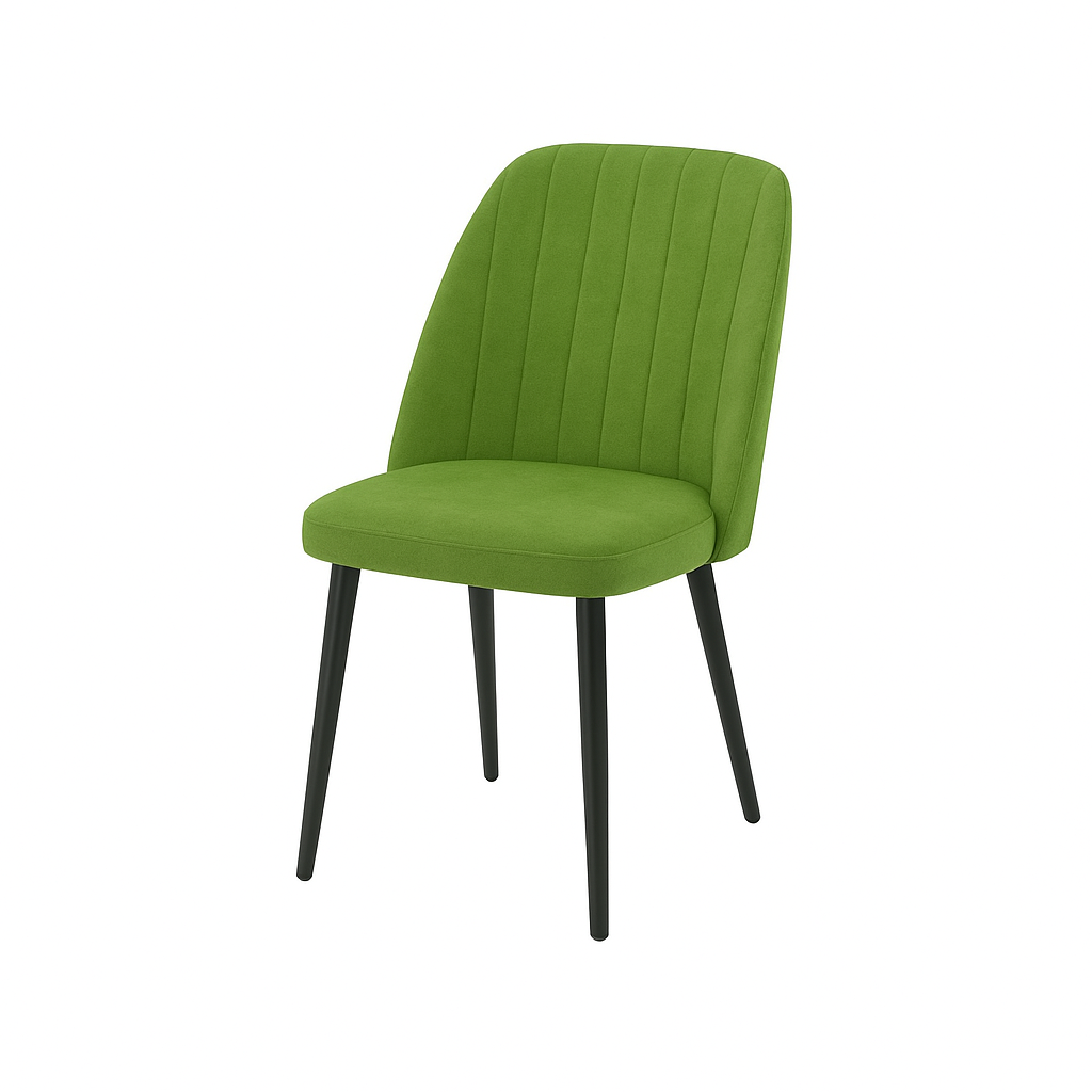 Scaun catifea VERDE | model CREA
