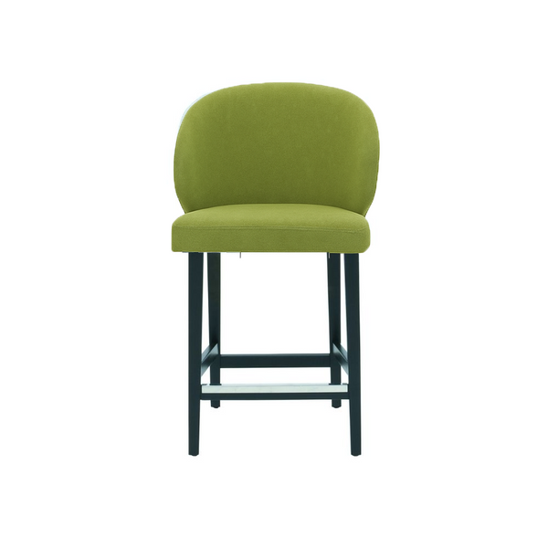 Scaun de bar catifea ALBASTRA | model CAPRICE