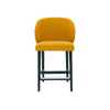 Scaun de bar catifea ALBASTRA | model CAPRICE
