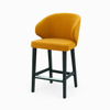 Scaun de bar catifea ALBASTRA | model CAPRICE