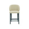 Scaun de bar catifea ALBASTRA | model CAPRICE