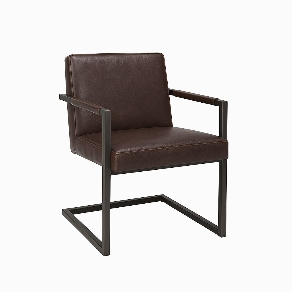 Scaun piele MARO INCHIS | model FLEET