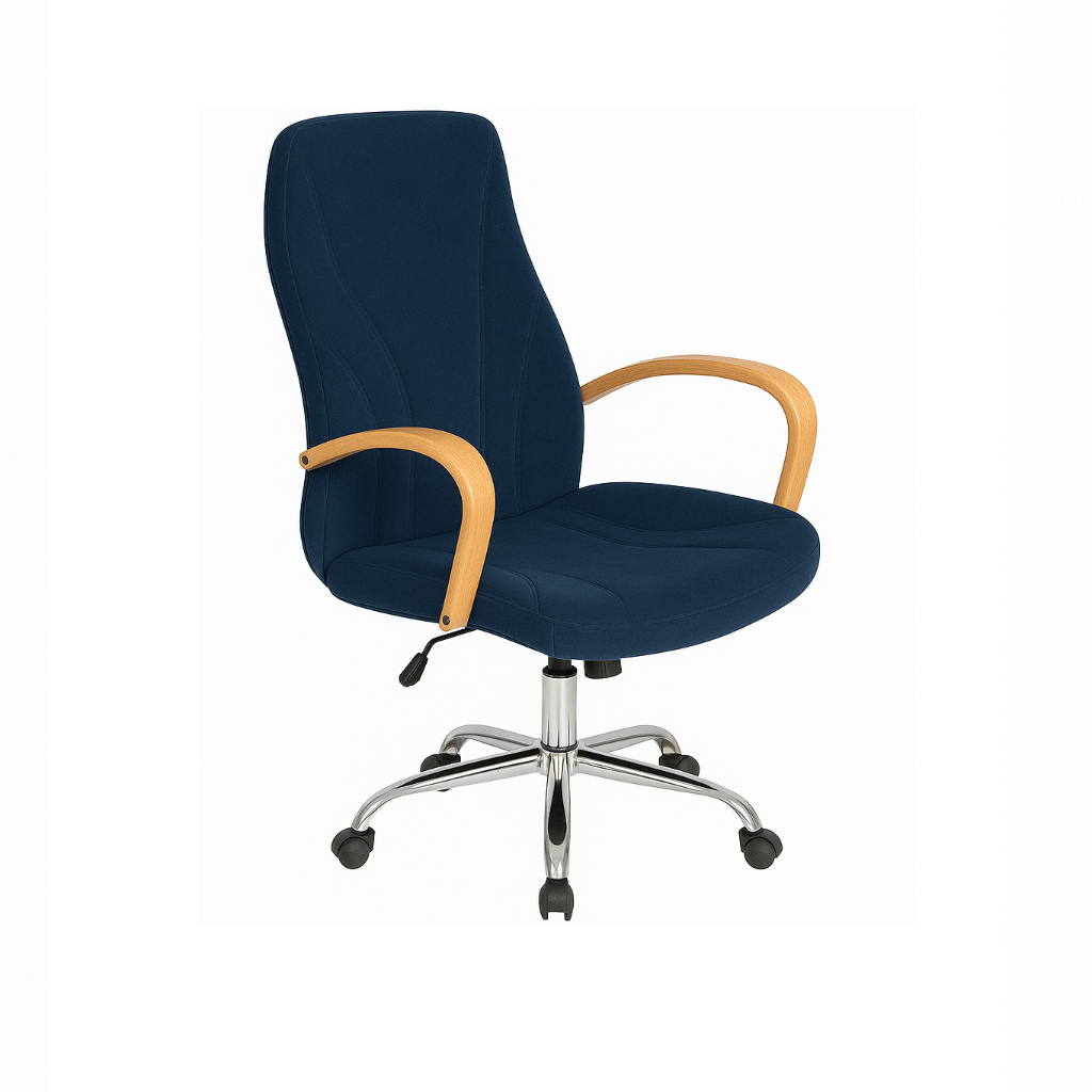 Scaun de birou catifea ALBASTRA | model BETA P