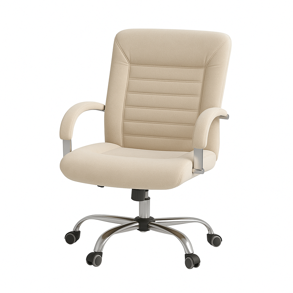 Scaun birou catifea BEJ | model DALIA O