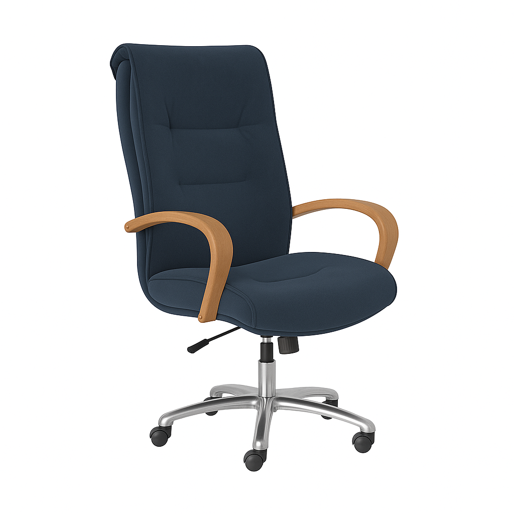 Scaun de birou catifea ALBASTRA | model BIG STAR P