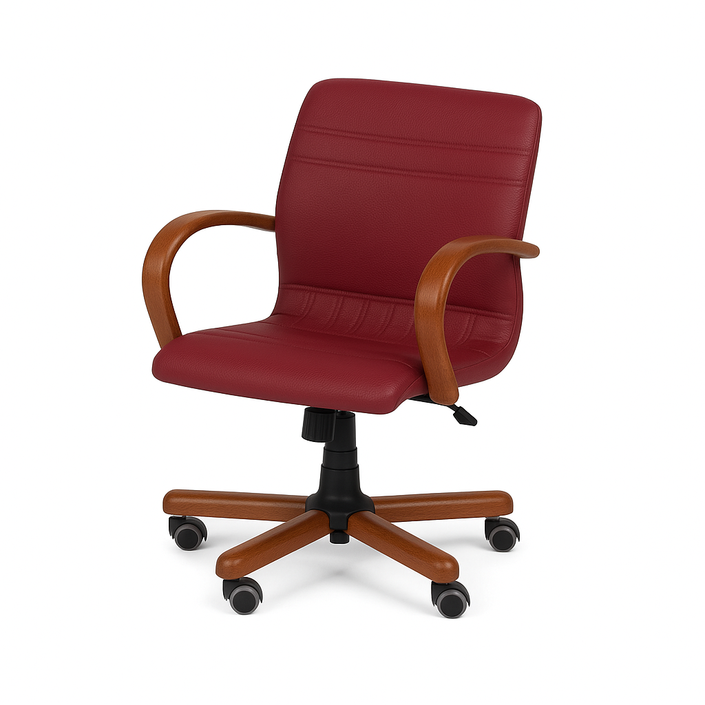 Scaun birou piele ROSIE | model GOLD O