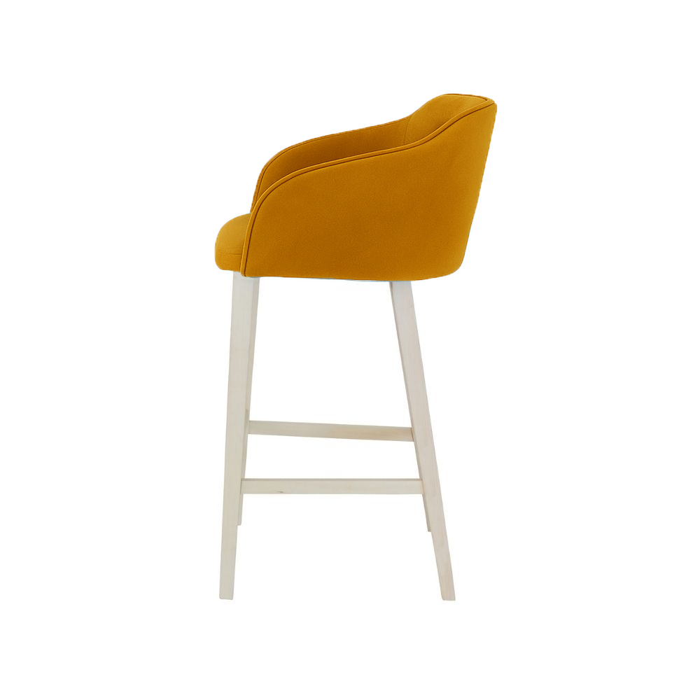 Scaun insula catifea BEJ | model CROCO