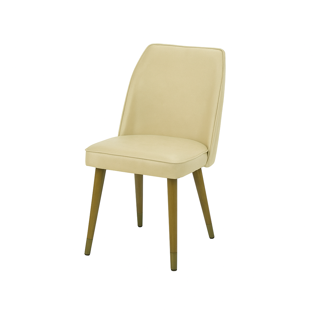 Scaun piele GALBENA | model JONY