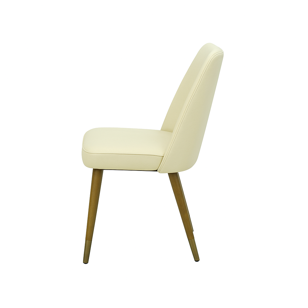 Scaun piele GALBENA | model JONY