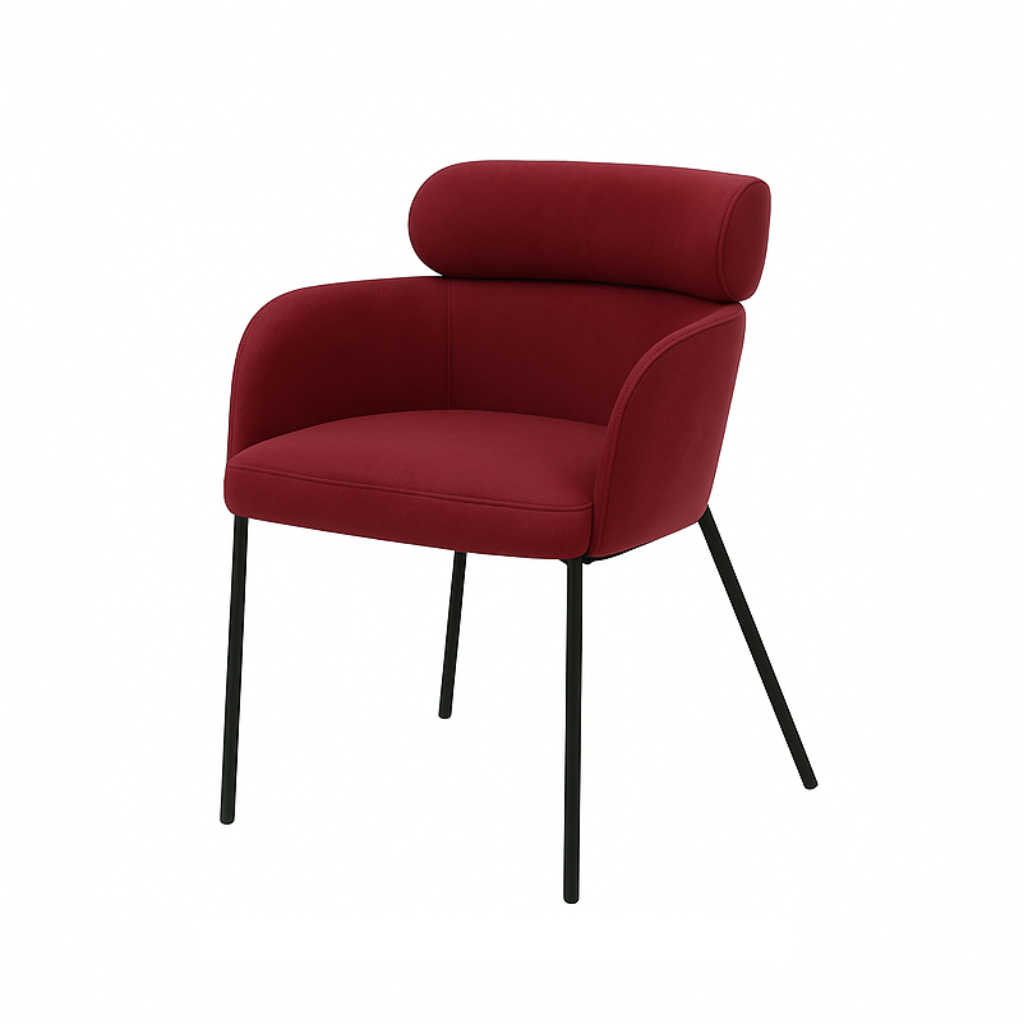 Scaun piele GALBENA | model LENY