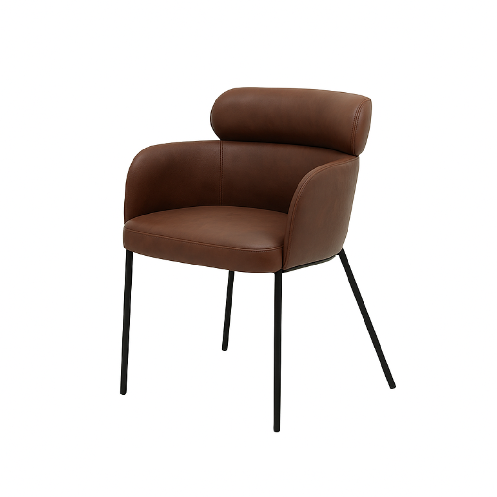 Scaun piele VERDE | model LENY