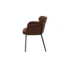 Scaun piele VERDE | model LENY