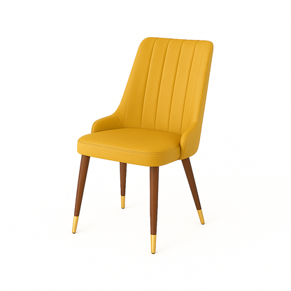 Scaun piele GALBENA | model MIRAY