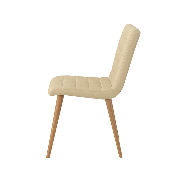 Scaun piele GALBENA | model RIGA
