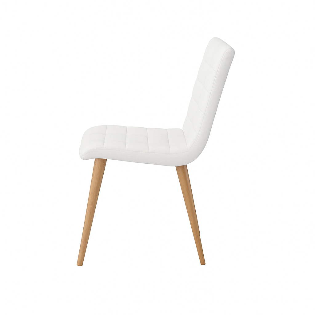 Scaun piele GALBENA | model RIGA