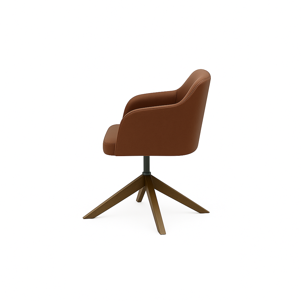 Scaun piele ALBASTRA | model ROBI