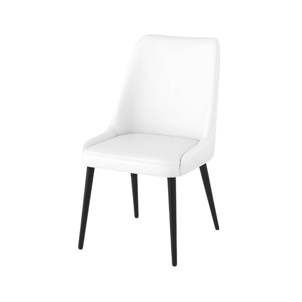 Scaun piele GALBENA | model GINA