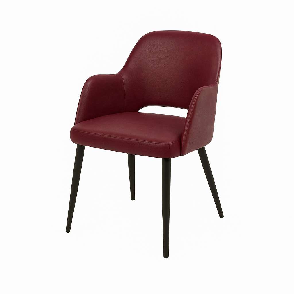 Scaun piele ALBASTRA | model APRIL