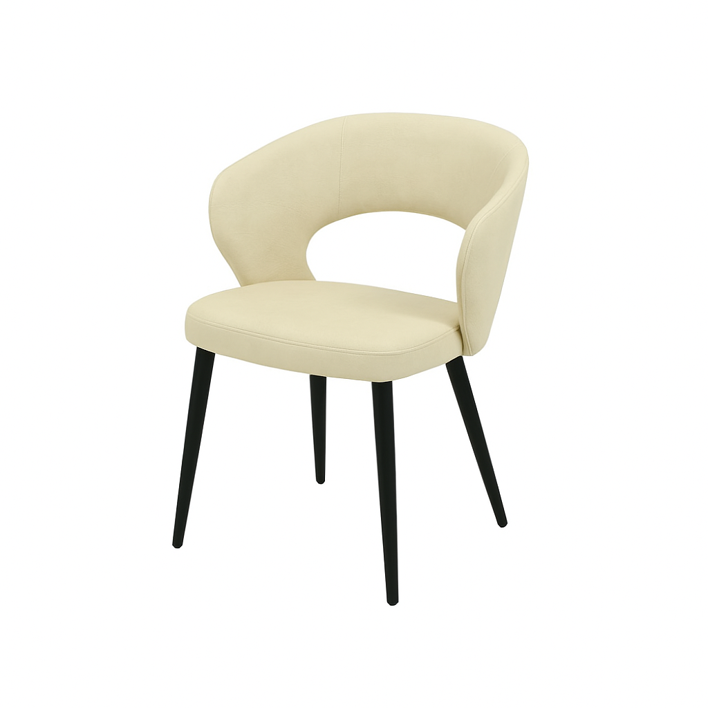 Scaun piele GALBENA | model CASIUS