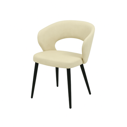 Scaun piele GALBENA | model CASIUS