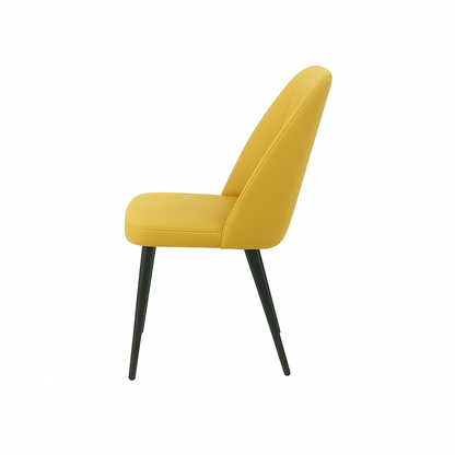 Scaun piele GALBENA | model CREA