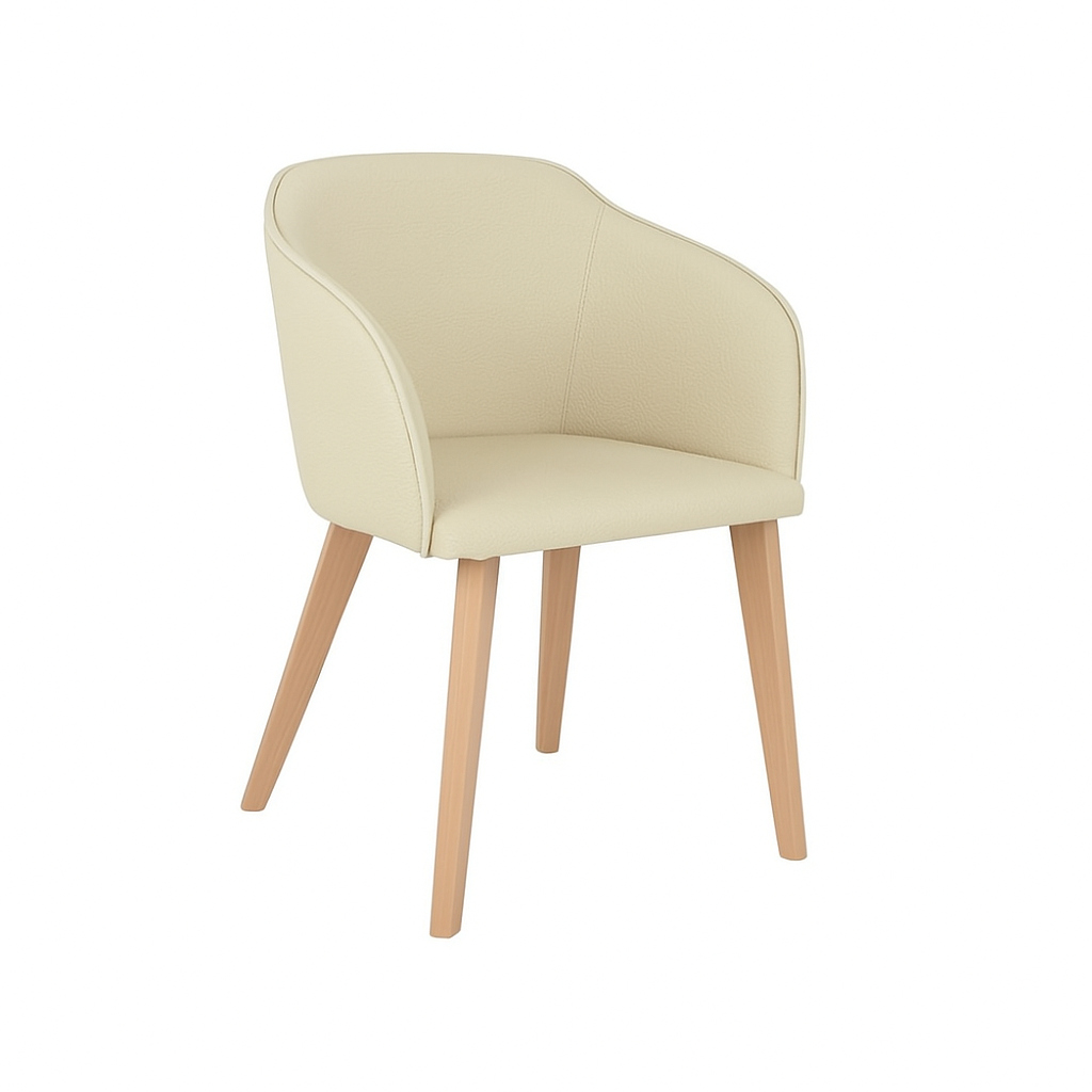 Scaun piele MARO | model CROCO