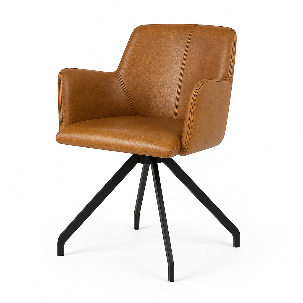 Scaun piele MARO DESCHIS | model GIANI