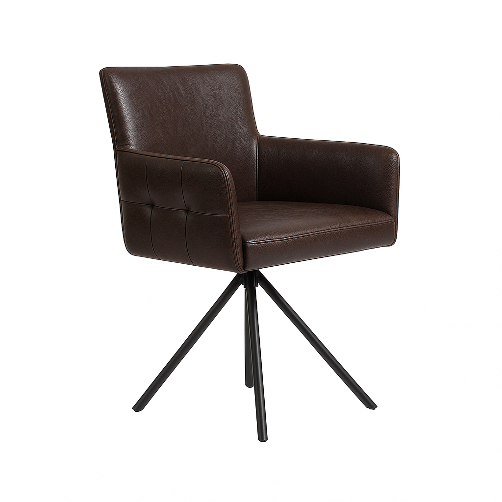 Scaun piele MARO INCHIS | model GIULIA C