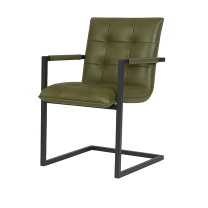 Scaun piele VERDE | model MOCANU