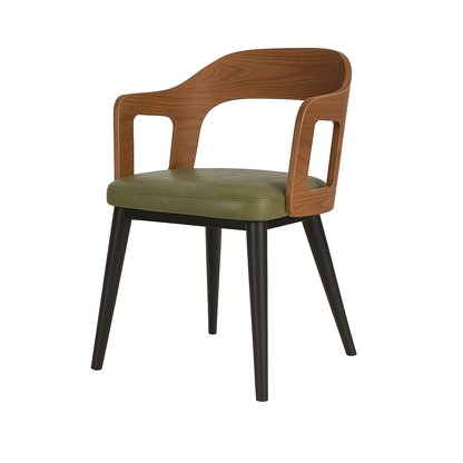 Scaun piele VERDE | model MOZI