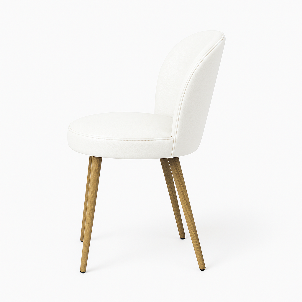 Scaun piele GALBENA | model SAM