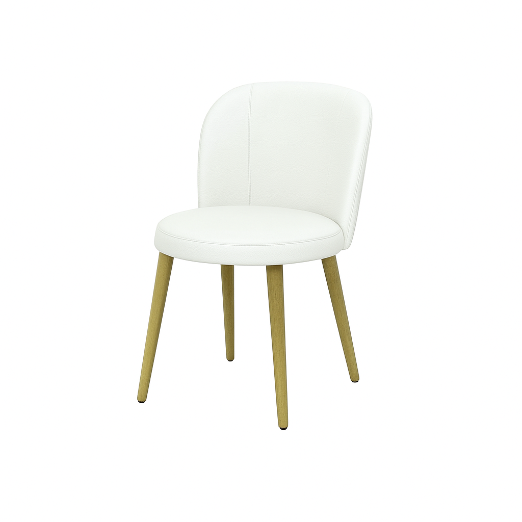 Scaun piele BEJ | model SAM