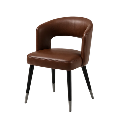 Scaun piele GALBENA | model SANDY