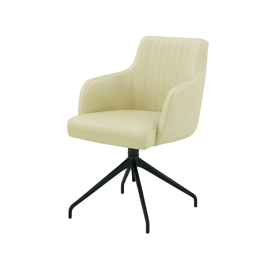 Scaun piele BEJ | model SOHO